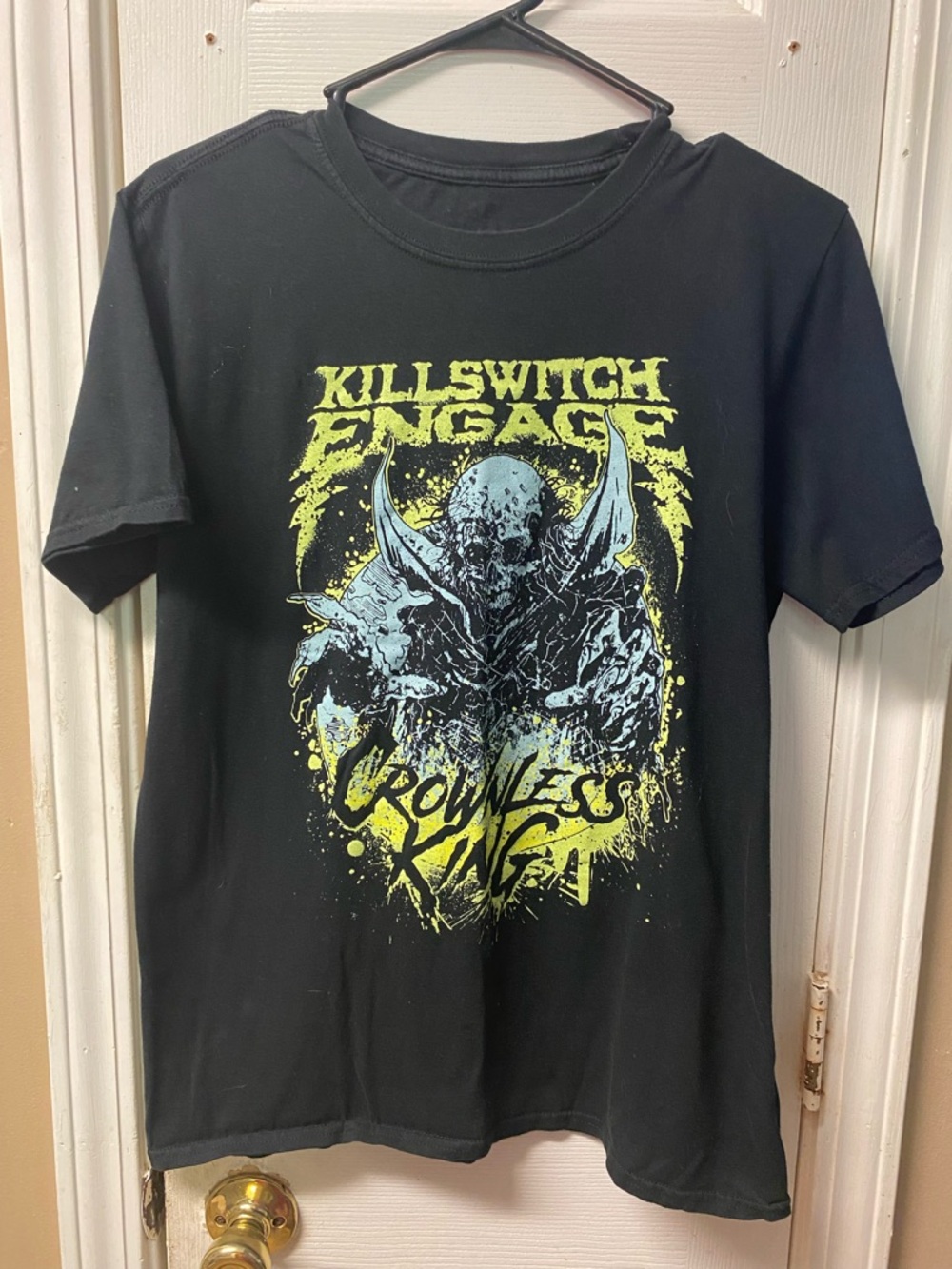 Men’s Black Graphic Tee - Crownless King